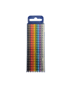 Anilha Gravada WIC-2 0-9 Color Hellermann Tyton