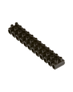 Barra de Sindal Multipolar 12 Vias Polietileno 712PE Preto Sindal