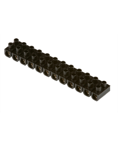 Barra de Sindal Multipolar 12 Vias Polietileno 912PE Preto Sindal