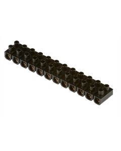 Barra de Sindal Multipolar 12 Vias Polietileno 812PE Preto Sindal