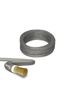 Cabo Extra Flex 1,00MM Superastic 85º 750V Cinza Rolo 200M