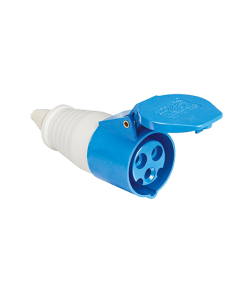 Conector Industrial Standard 2P + T 32A Azul 200-250VCA Weg