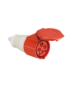 Conector Industrial 3P + T 16A Vermelho 380-440VCA CIWD-16P4H6E53 14684892 Weg