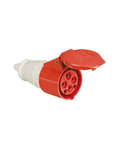 Conector Industrial 3P + T 32A Vermelho 380-440VCA CIWD-32P4H6E53 14684918 Weg