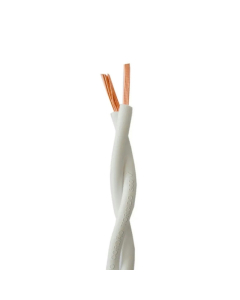 Cordão Fio Paralelo Torcido 2X4,00MM 300V Branco
