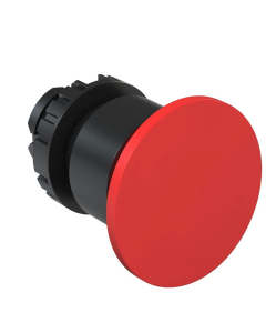 Frontal Botão de Comando Cogumelo Soco Vermelho Weg