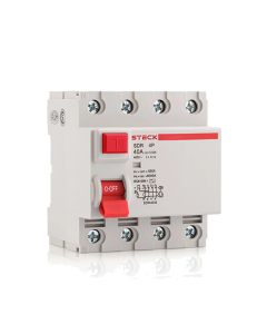 Interruptor Diferencial de Residual Quadripolar SDR Steck
