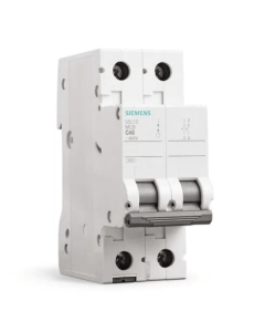 Mini Disjuntor Bipolar 5KA Curva C Siemens