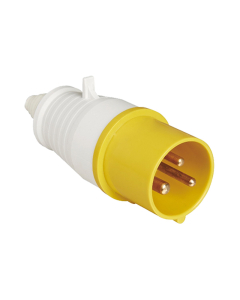 Plug Industrial 2P + T 16A Amarelo 100-130VCA PIWD-16P3H4E10 14684403 Weg