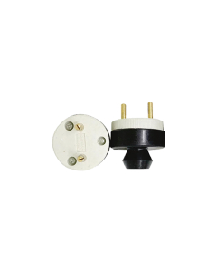 Plug de Porcelana 2P 30A Redonda Decorlux 