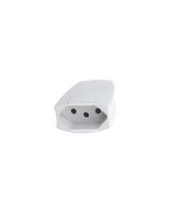 Plug de Tomada Fêmea 2P + T 10A Axial Pial 615804