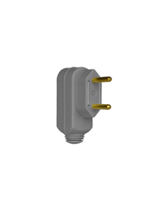 Plugue de Tomada Macho 2P 10A Radial 615920 Pial