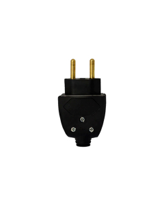 Plug de Tomada Macho 2P Preto Versátil Pial
