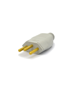 Plug de Tomada Macho 2P + T 10A 071-E Enerbras