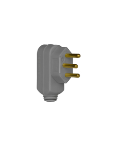 Plug de Tomada Macho 2P + T 10A Radial 615921 Pial