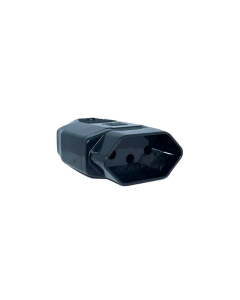 Plug de Tomada Fêmea 2P + T 10A Axial Weg