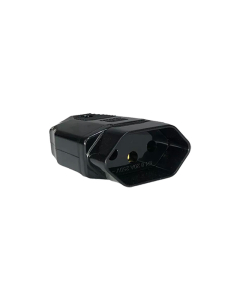 Plugue de Tomada Fêmea 2P + T Axial Preto 13303185 Weg