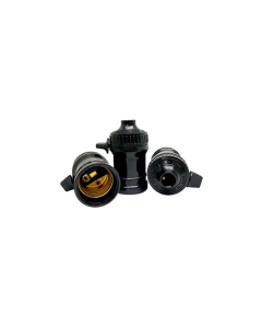 Soquete para Lâmpada E27 MT2285 C/ Chave Decorlux