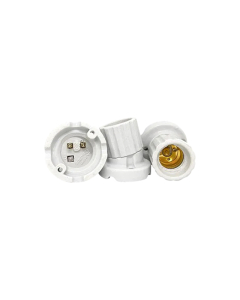 Soquete para Lâmpada E27 MT2333 Curvo Decorlux