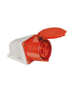 Tomada Industrial Sobrepor Standard 3P + T 16A Vermelho 380-440VCA TSWD-16P4H6E53 14684723 Weg