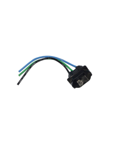 Tomada de Painel 2P + T 20A Preto Colar Externo Com Cabo Weg