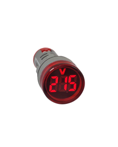 Voltímetro Digital AD22-22VS-R Sibratec