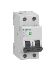 Disjuntor Mini Bipolar 400VCA C 3KA Schneider